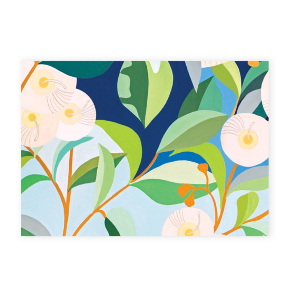 Folded Wrapping Paper - Lemon Scented Gum image 0