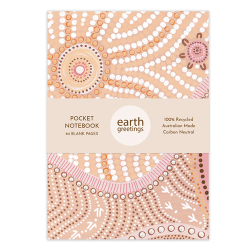 Blank A6 Pocket Notebook Mother Sun image 0