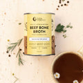 NutraOrganics Beef Bone Broth Turmeric image 0