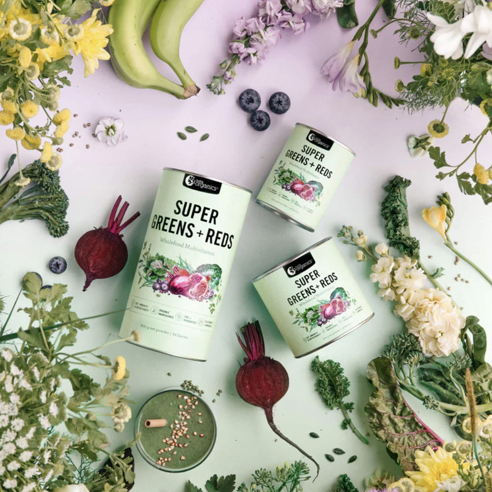 Nutra Organics Greens & Reds 300g image 1