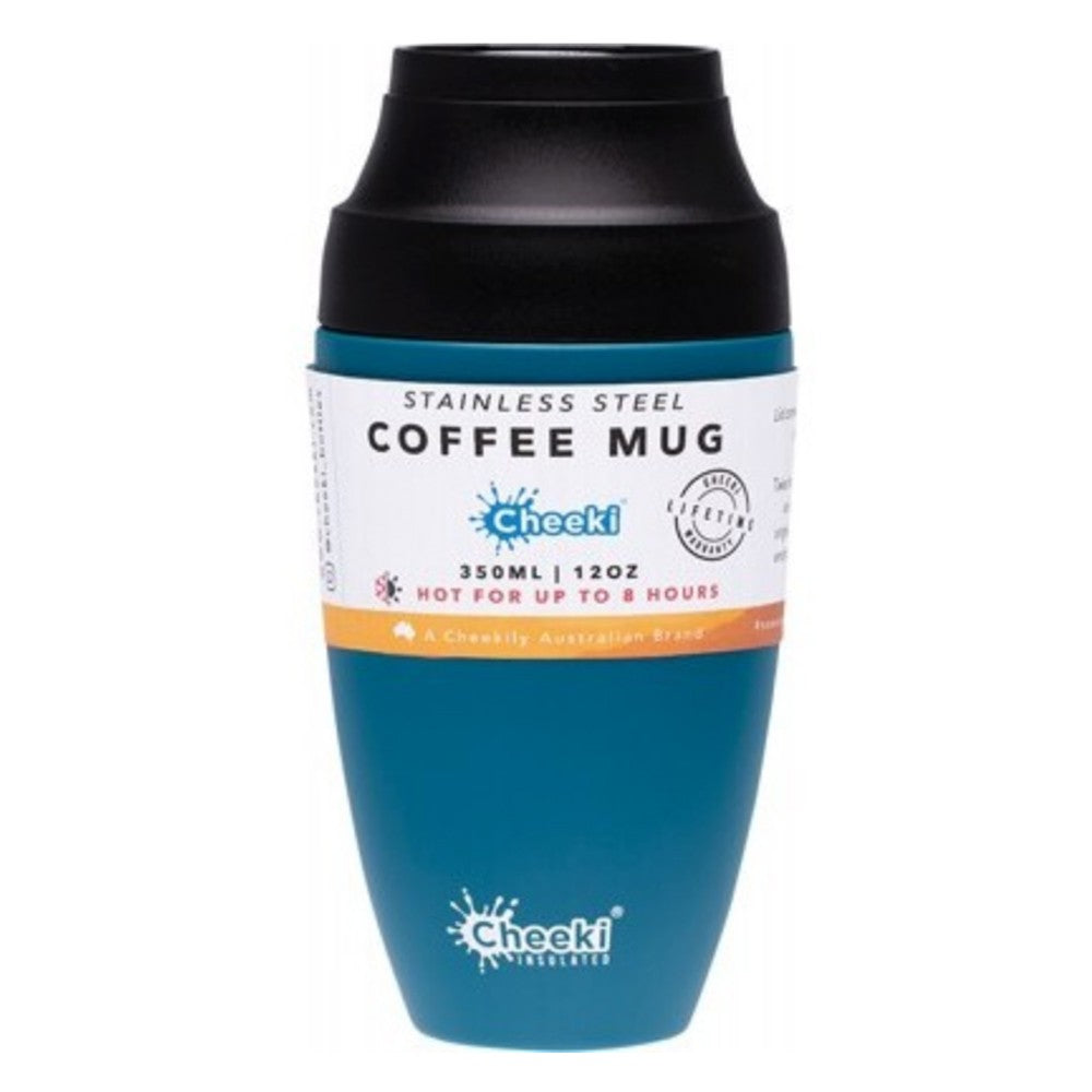 Cheeki Insulated Coffee Mug Topaz- 350ml image 0