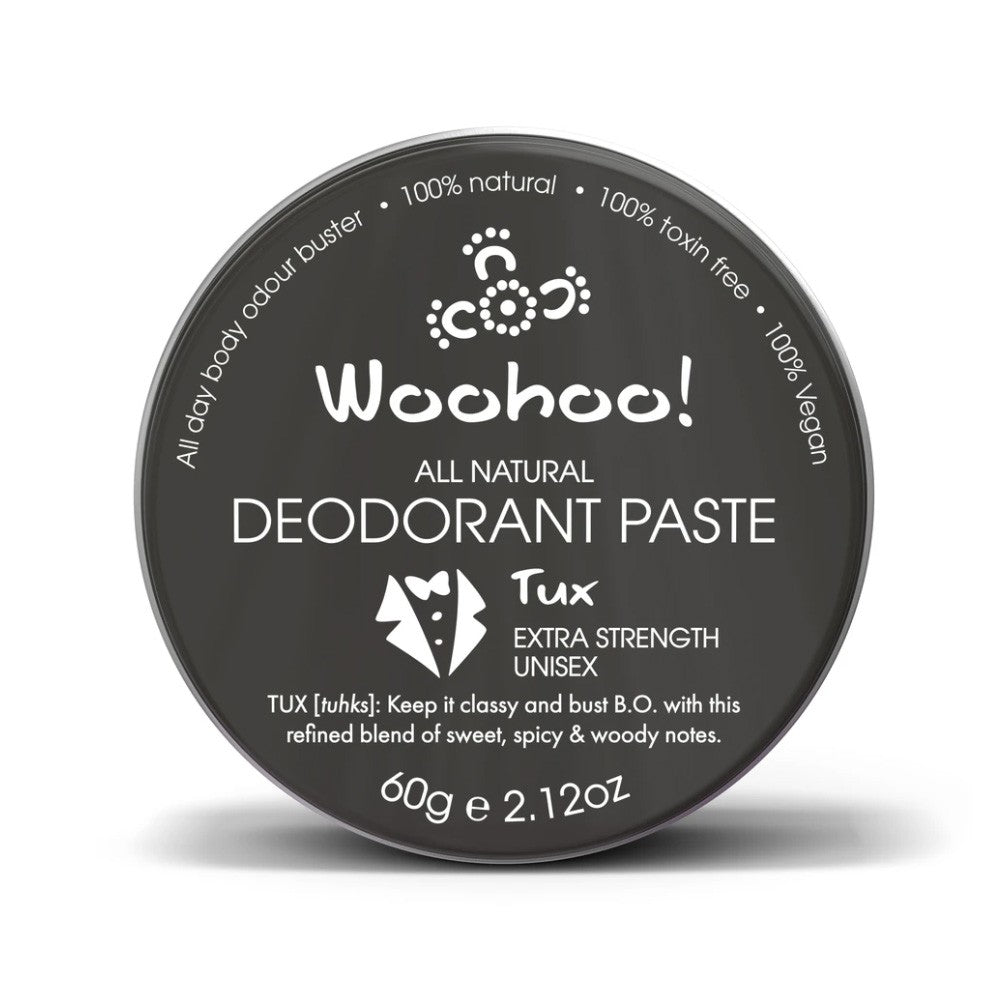 Woo Hoo Natural Deodorant - Tux 60g Tin image 0