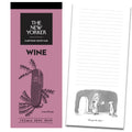The New Yorker Wine Note Pad image 0