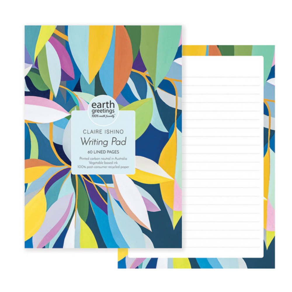 Recycled Paper A5 Writing Pad - Moreton Bay Fig image 0
