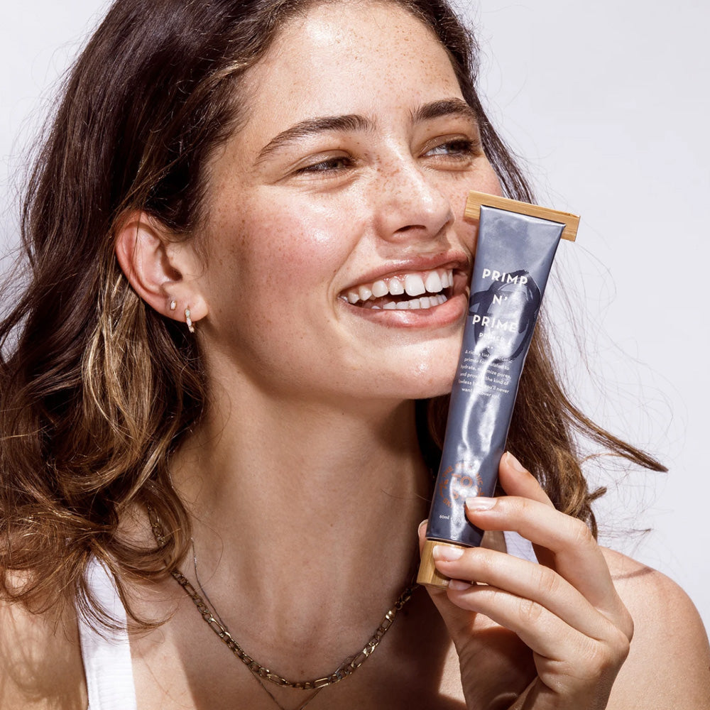 TOSco Primp n' Prime Tinted Primer & Moisturiser - Rose Gold image 1