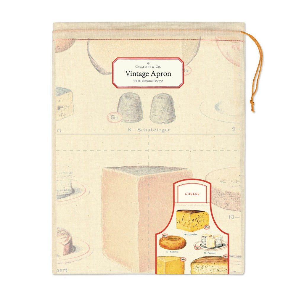 Vintage Apron Cheese 100% Natural Cotton image 2