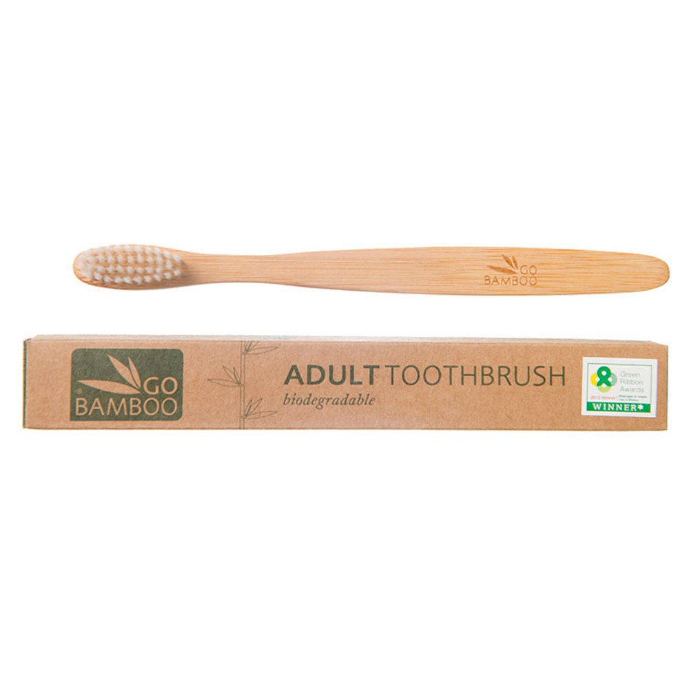 Go Bamboo Toothbrush Adult image 0