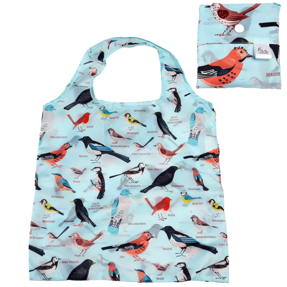 Foldaway Shopping Bag - Birdies image 1