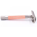 Parker Semi Slant Safety Razor - Rose Gold image 0
