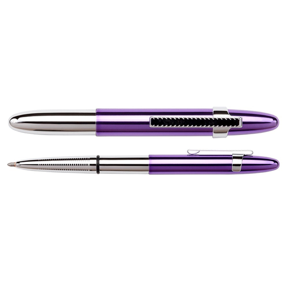 Bullet Space Pen Purple with Chrome Tip and Clip image 0