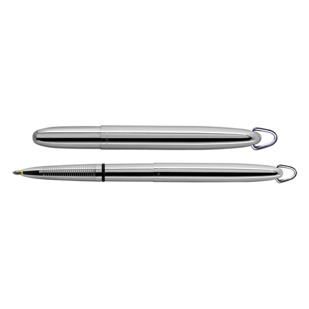 Bullet Space Pen Chrome with Ring Clip image 0