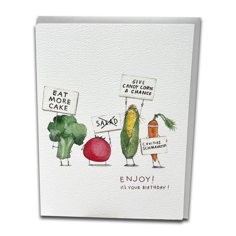 Veggie Strike Birthday Card image 1