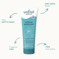 WotNot Natural Zinc Sunscreen 125g 50+ image 0
