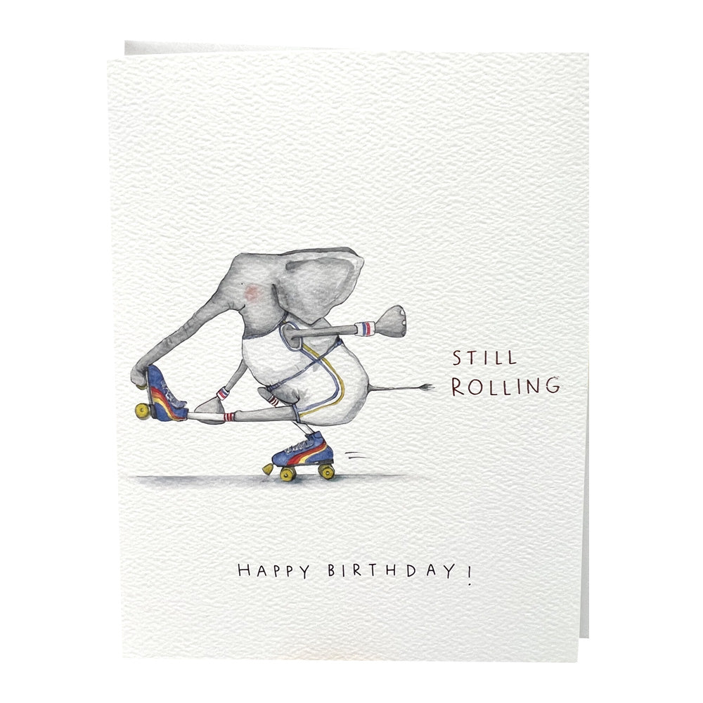Still Rolling Birthday Card image 1
