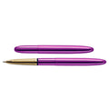 Bullet Space Pen Fuschia with Gold Grip image 0