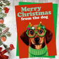Christmas Card - Merry Christmas from the Dog image 0