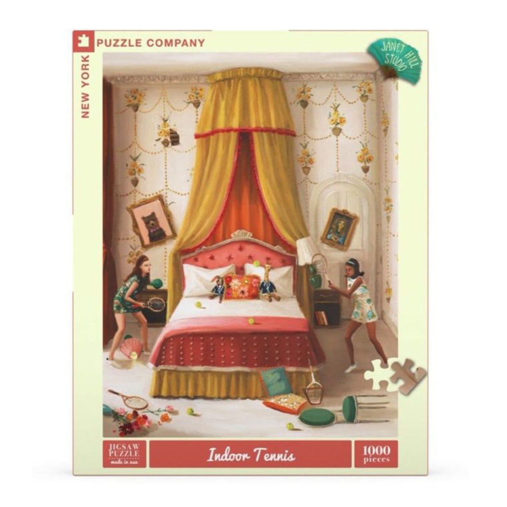 NYPC Indoor Tennis 1000 piece Puzzle image 0