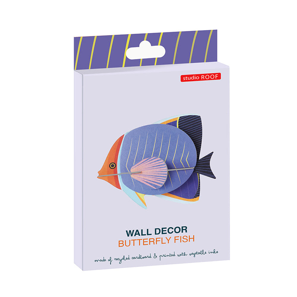 Studio Roof Wall Art Butterfly Fish image 0