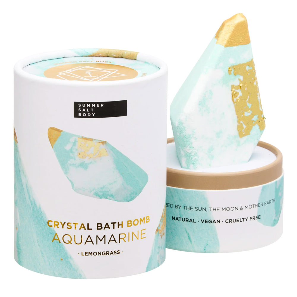 Crystal Bath Bomb Aquamarine image 0