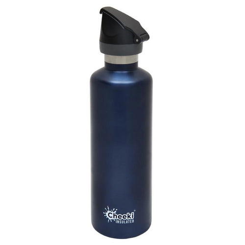 Cheeki Active Stainless Steel bottle - Ocean with Sports Lid 750ml image 0