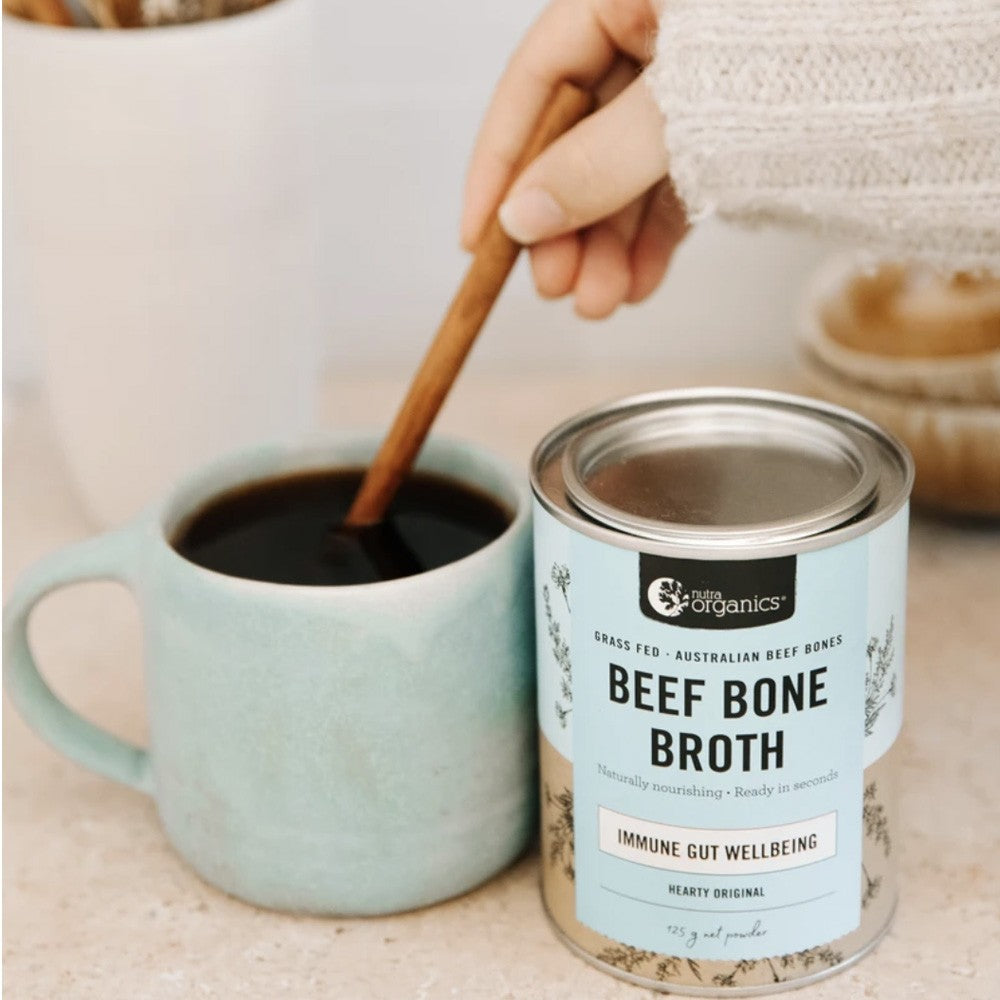 NutraOrganics Beef Bone Broth Hearty Original BBMay26 image 1