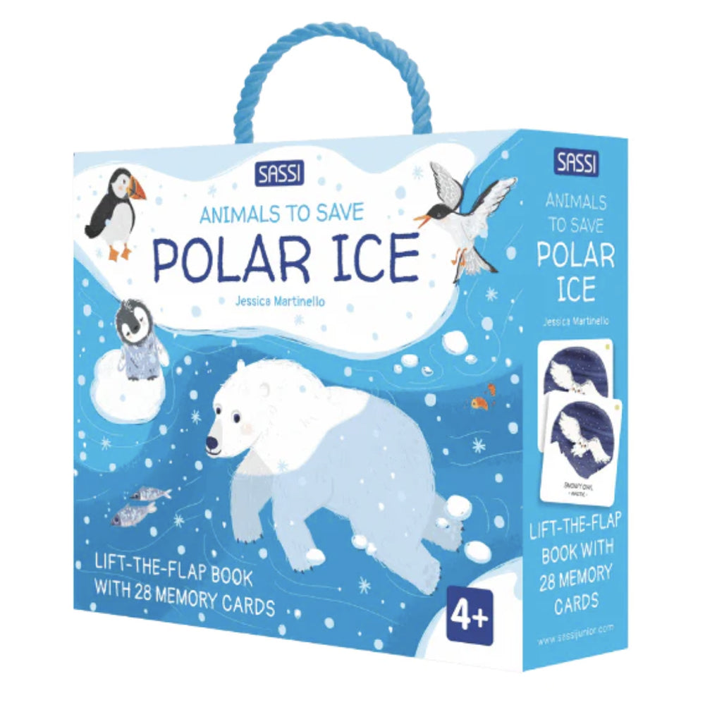 Sassi Memory Matching Game and Book - Polar Ice image 0