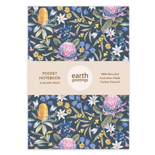 Blank A6 Pocket Notebook Bushwalk image 0