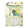 Funny Birthday Card - Teenagers image 0