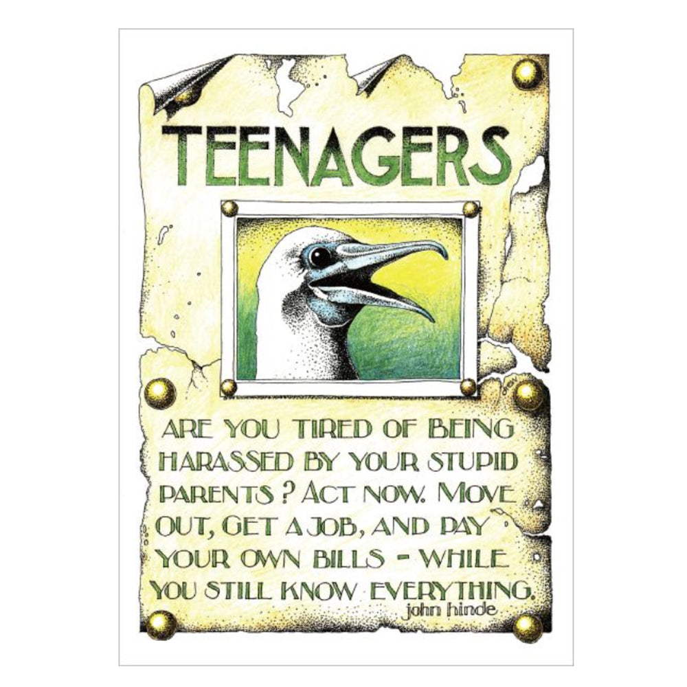 Funny Birthday Card - Teenagers image 0