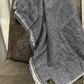 Pure Wool and Cashmere Herringbone Shawl image 0