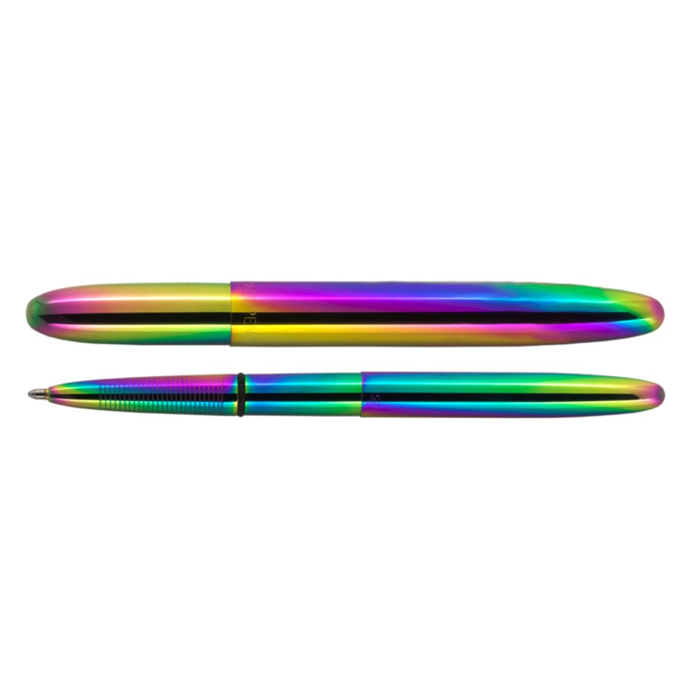 Rainbow Titanium Nitride Bullet Space Pen image 0