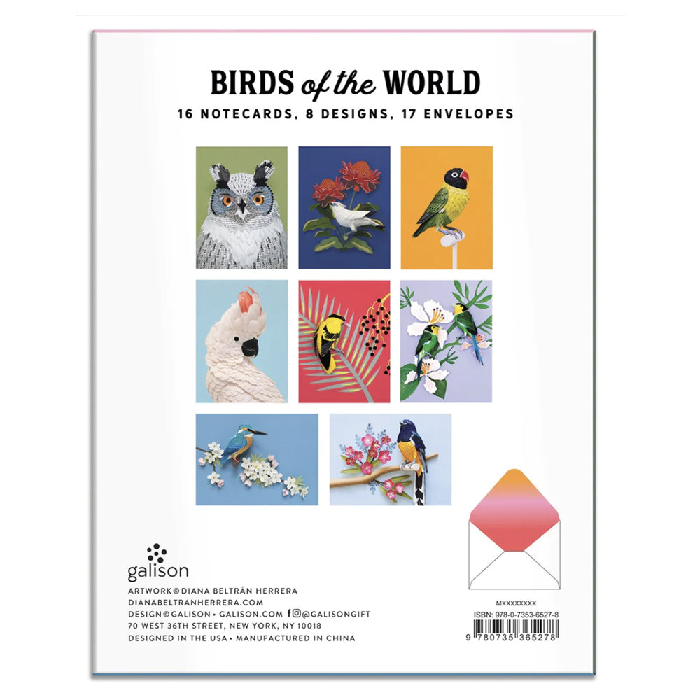 Birds of the World Note Card Set image 1