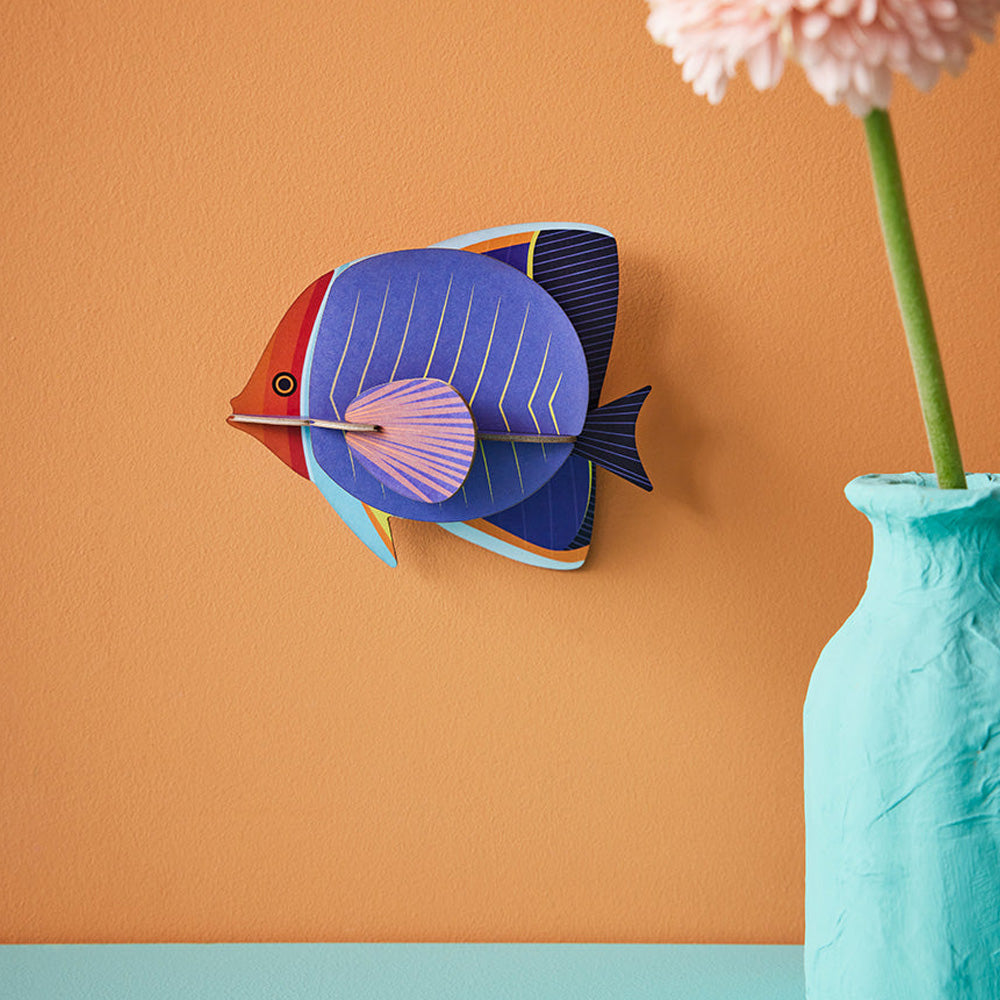 Studio Roof Wall Art Butterfly Fish image 1