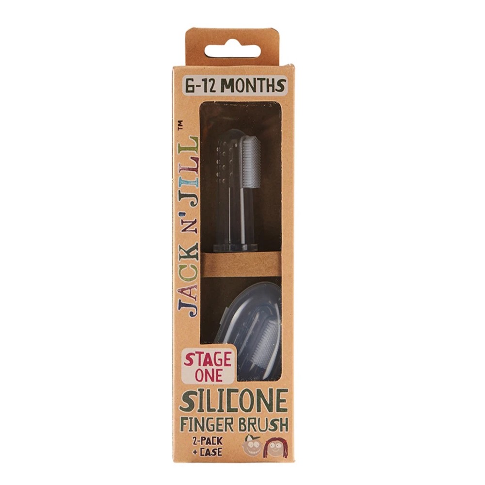 Jack N' Jill Silicone Finger Brush image 0