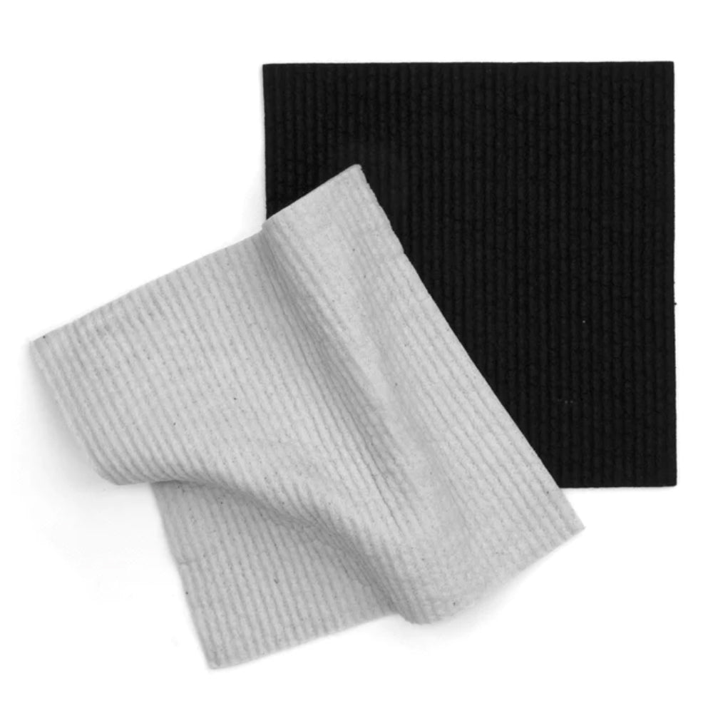 Compostable Sponge Clothes 2pk Stone image 1