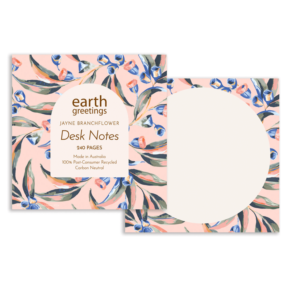 Recycled Paper Desk Notes - Gumnut Dance image 0