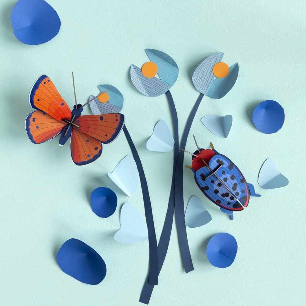 Studio Roof Wall Decor Copper Butterfly image 1