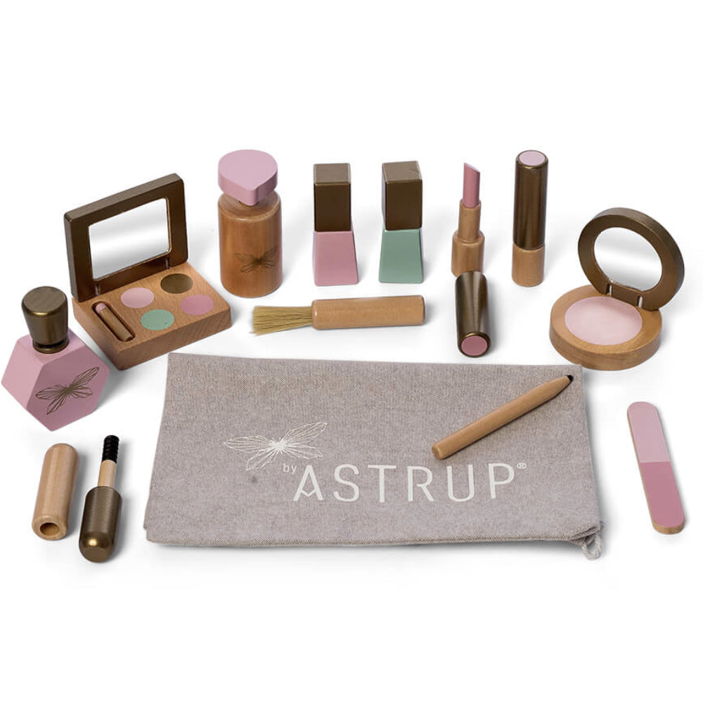 Wooden 13 Piece Make-Up Set image 0