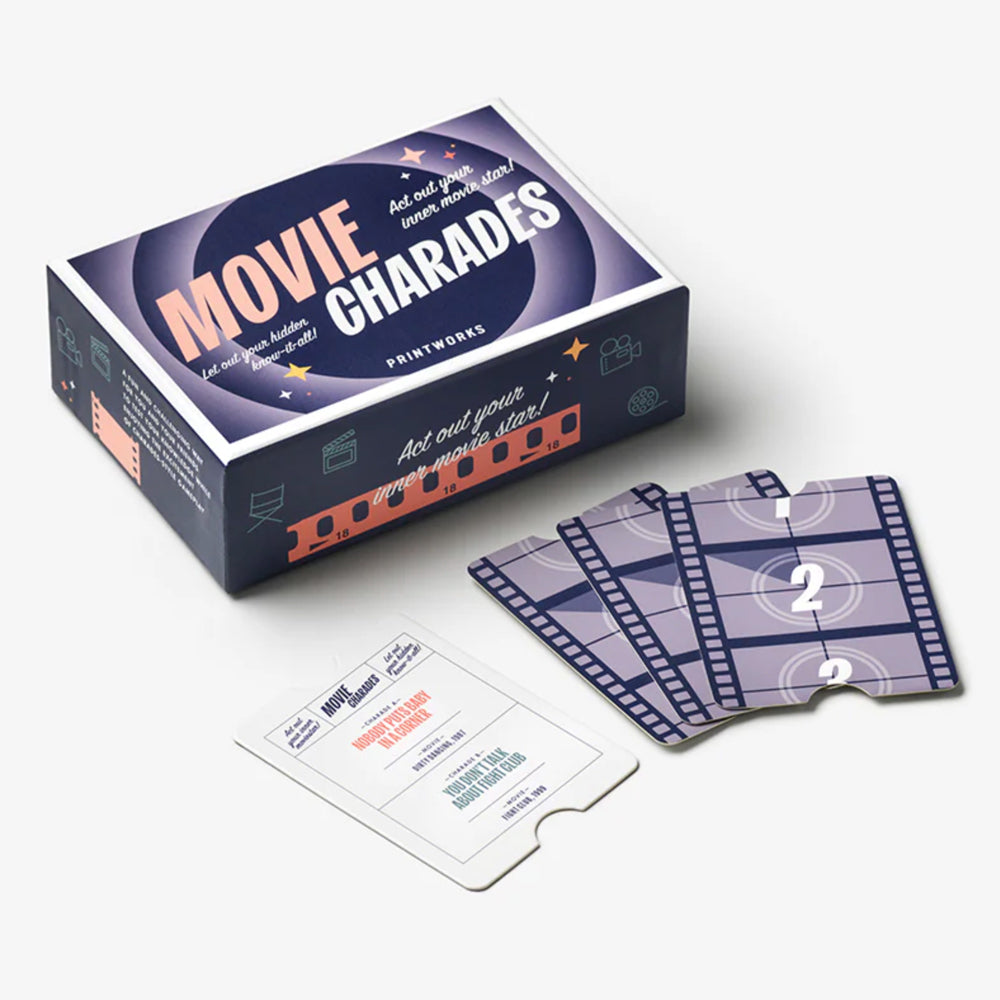 Movie Charades Card Game image 0