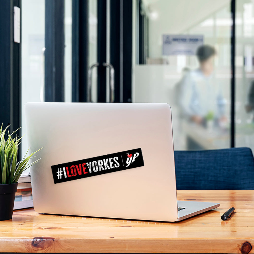 #I Love Yorke's Sticker