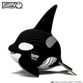 Eugy 3D Cardboard Model Kit - Orca image 0