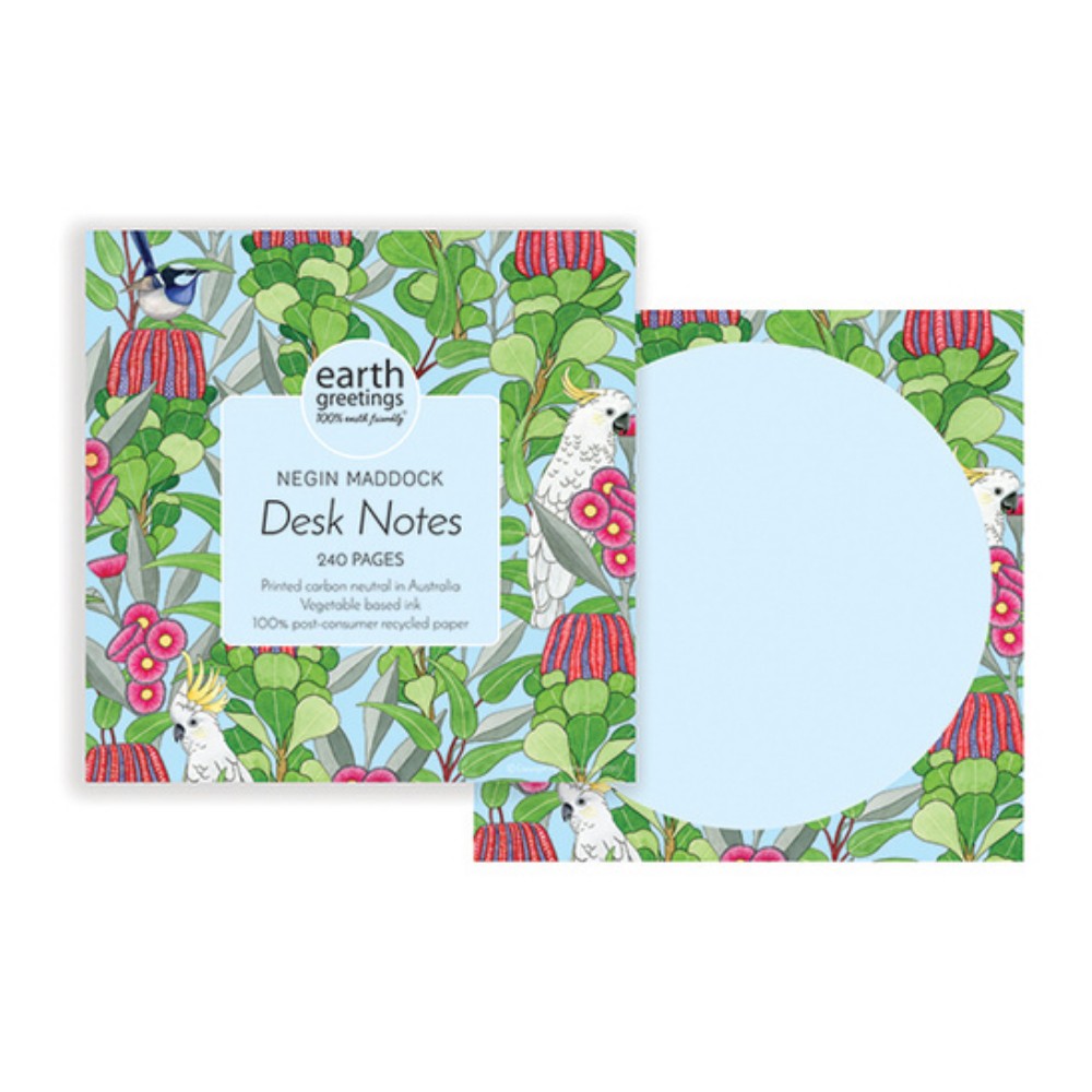 Recycled Paper Desk Notes - Native Jazz image 0