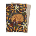 Greeting Card Echidna at Dusk image 0