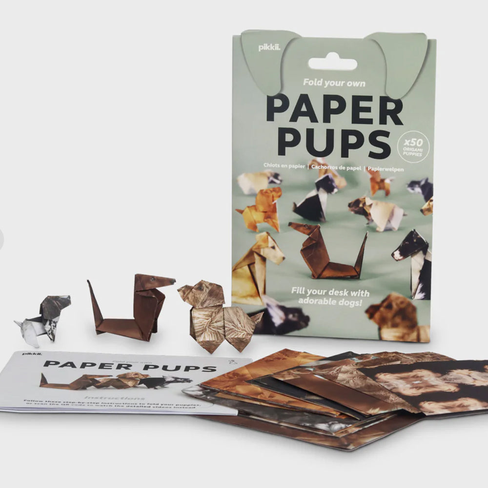 DIY Mini Paper Origami Pups image 0