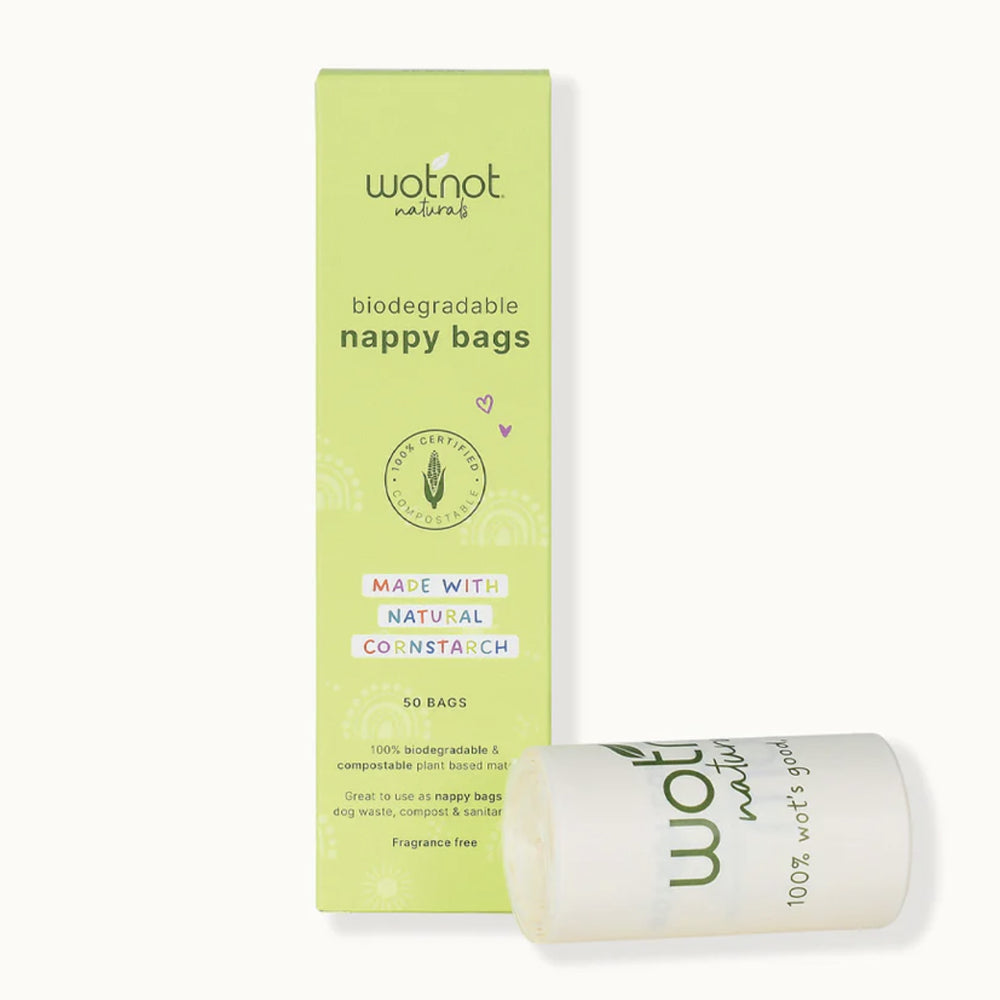 Wot Not Biodegradable Bags - Nappy - Compost - Dog Waste image 0