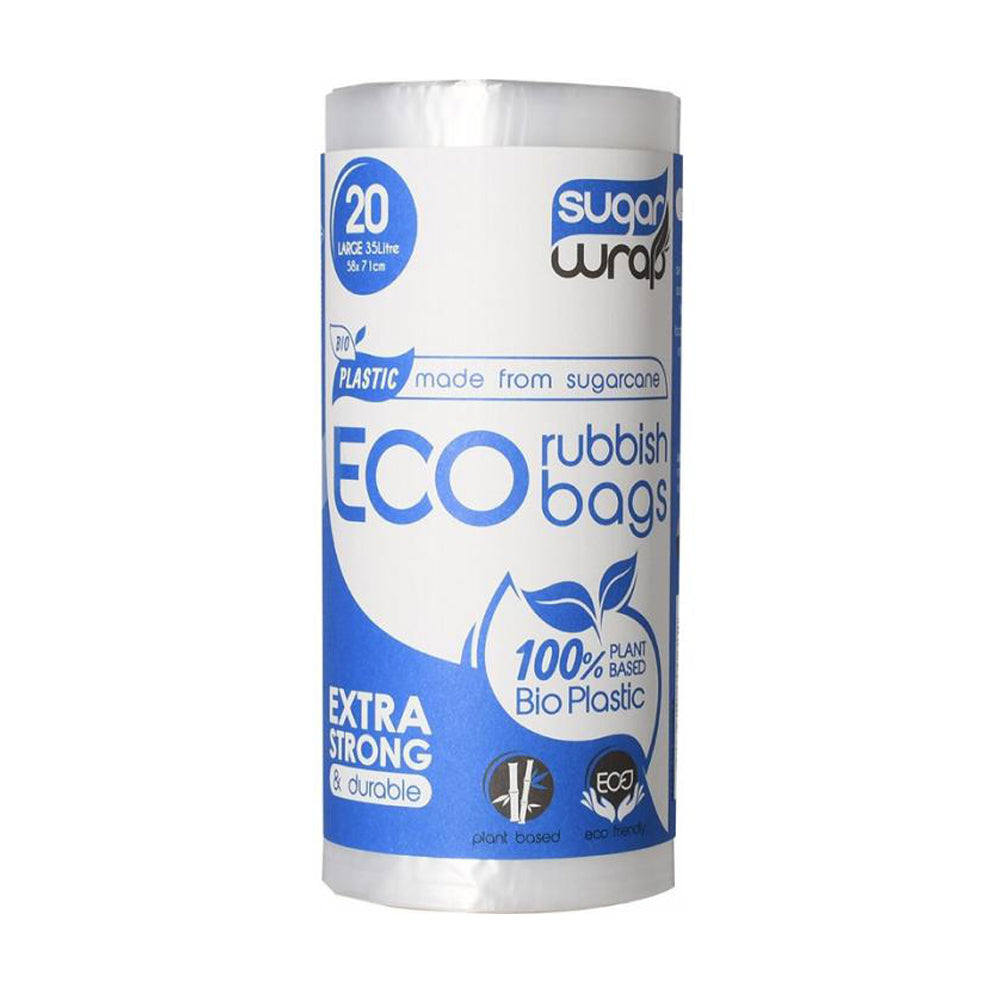 Sugar Wrap Eco Rubbish Bags x 20 bags image 0