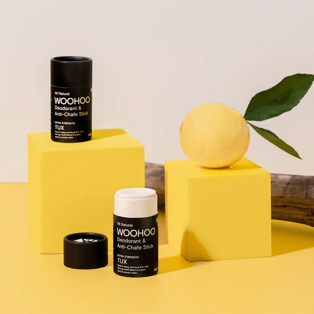 Woo Hoo Natural Deodorant - Tux 60g image 0