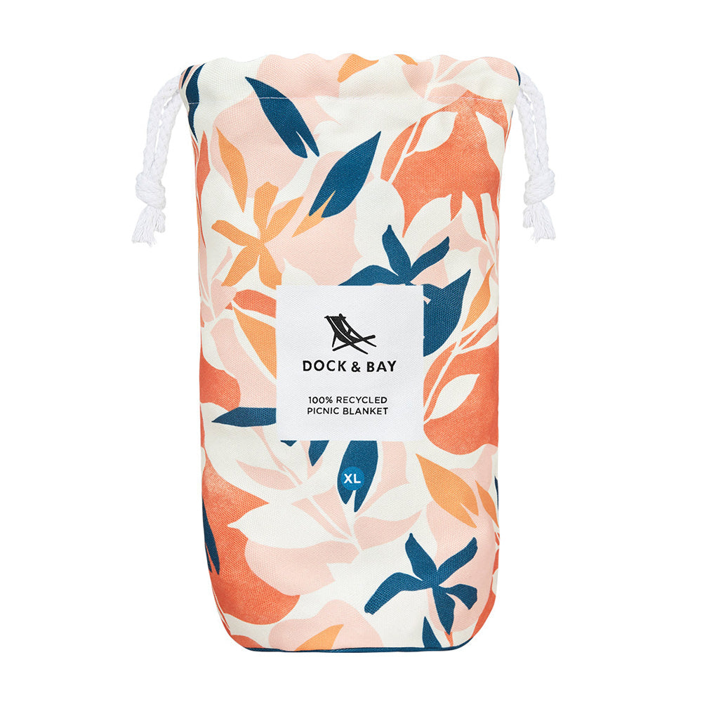 Extra Large Picnic Blanket - Terracotta Tropics image 3