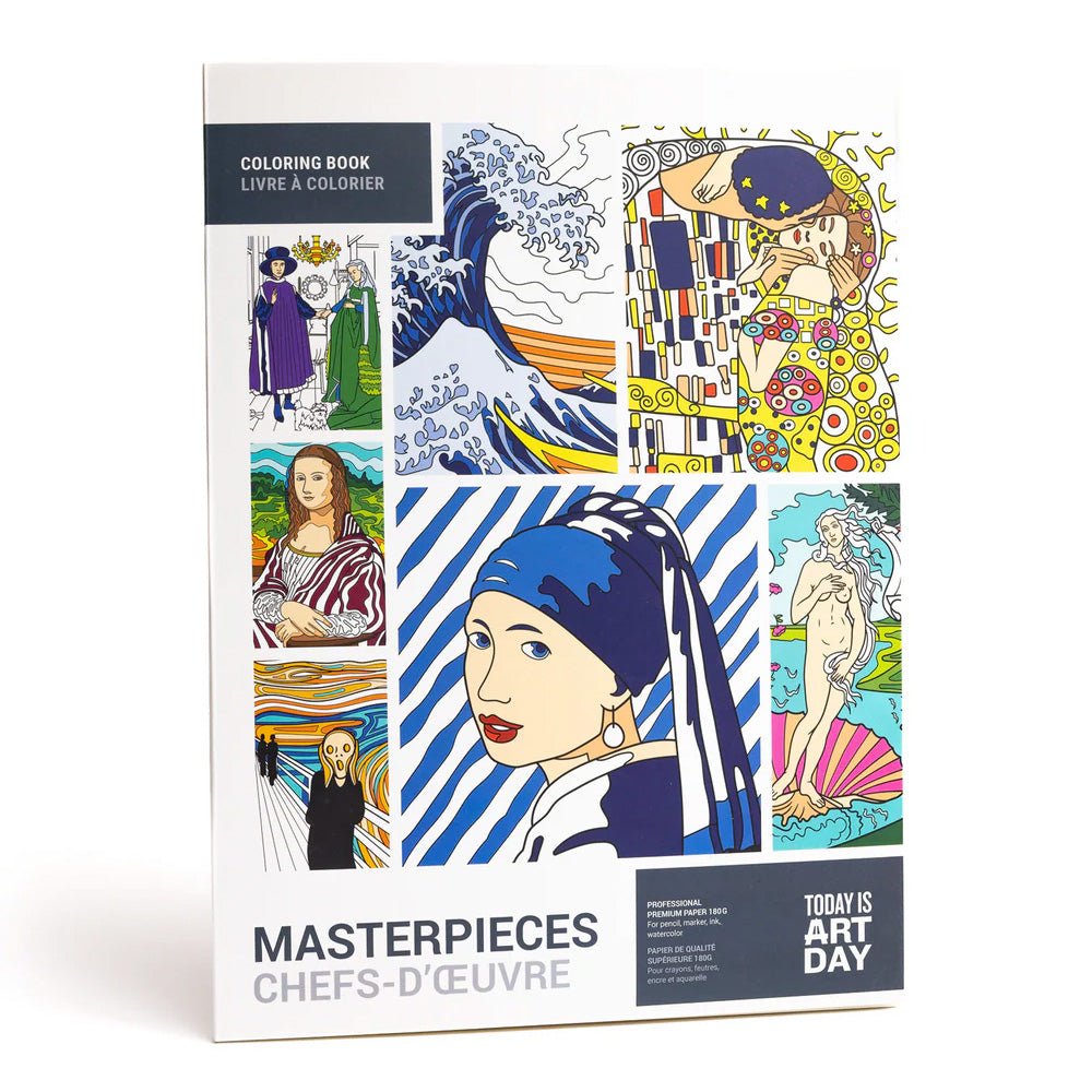 Masterpieces Colouring Book image 0