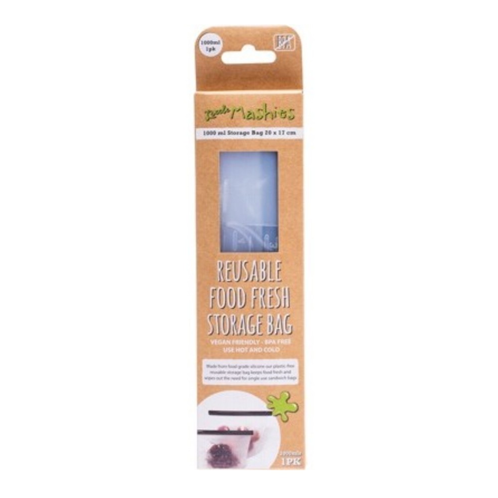 Little Mashies Reusable Food Storage Bag 1000ml image 0